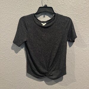 Aeropostale Crop Top w Front Twist at Waist - Size S